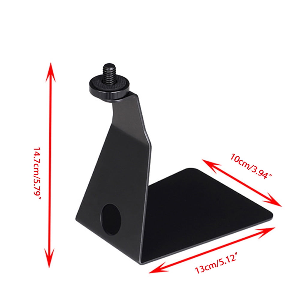 Iron for Triangle Metal Microphone Stand, Microphone Desktop Shock Mount, Directional Universal Accessories