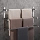 thumbnail image 3 of Soporte de toalla de acero inoxidable 304 con 3 barras de 40 cm para baño y cocina. Levamdar ensamblado, 3 of 5
