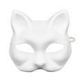 thumbnail image 1 of Hand Painted Animal Face Kit for Kids Party and White Cat Design DIY Art Craft Activity 5PCS, 1 of 7