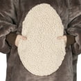 thumbnail image 5 of Oversized Hoodie Blanket Sweatshirt Sherpa, 5 of 7