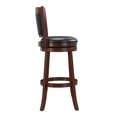 thumbnail image 2 of Topline Home Furnishings  Dark Cherry 29" Bar Stools, 2 of 2