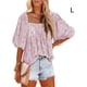 thumbnail image 4 of Blusa de Mujer Sonducket Manga corta Ropa de verano Púrpura L, 4 of 5