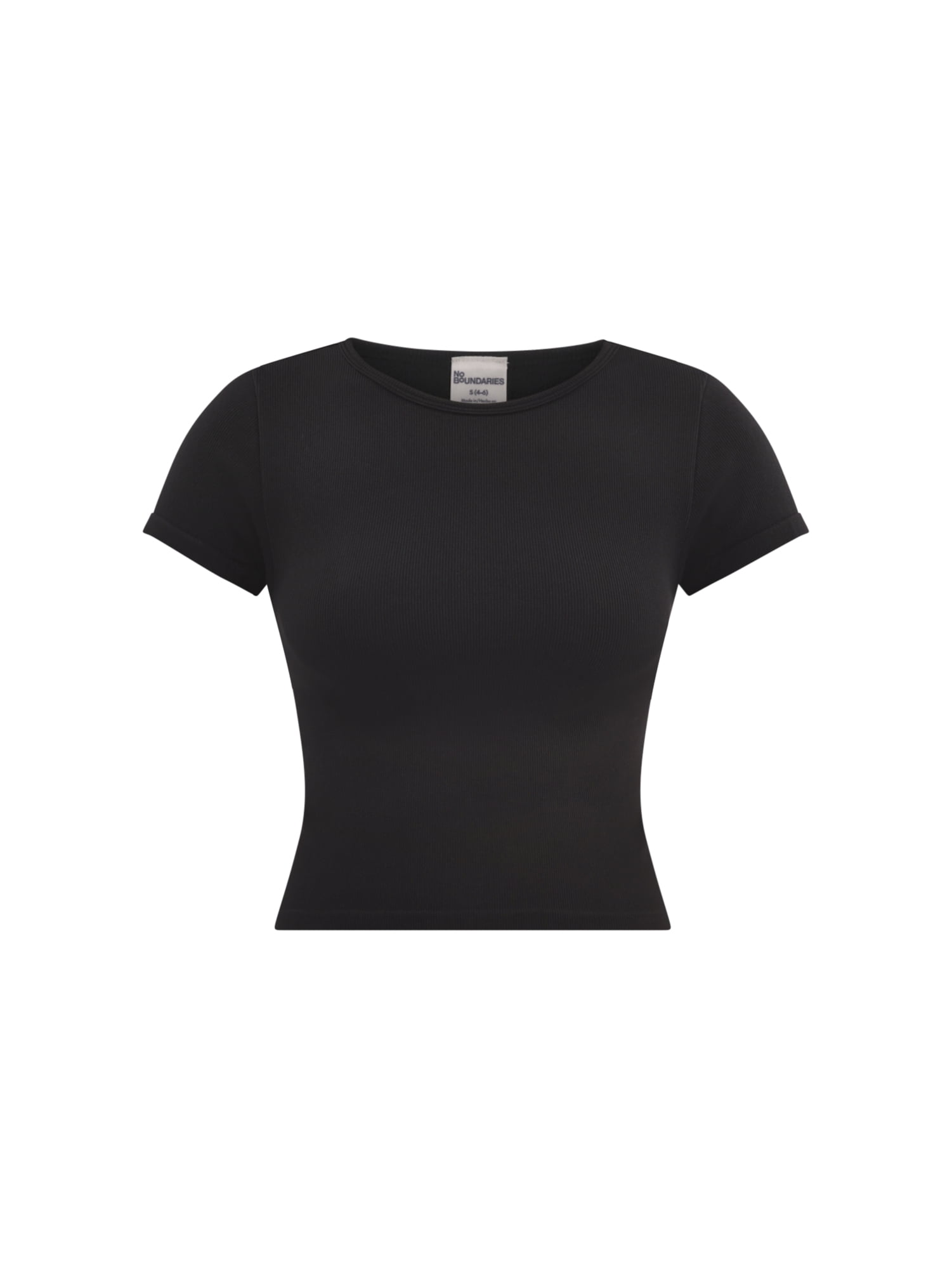 No Boundaries Seamless Crop Top with Short Sleeves, Women's