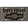 thumbnail image 1 of Chevy Trucks Diamond License Plate, 1 of 2