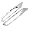 thumbnail image 4 of 2Pcs/Set Rear Fog Lamp Eyebrow Frame Cover Trim Silver Electroplating Replacement for Nissan Qashqai J11 2018‑2020, 4 of 6