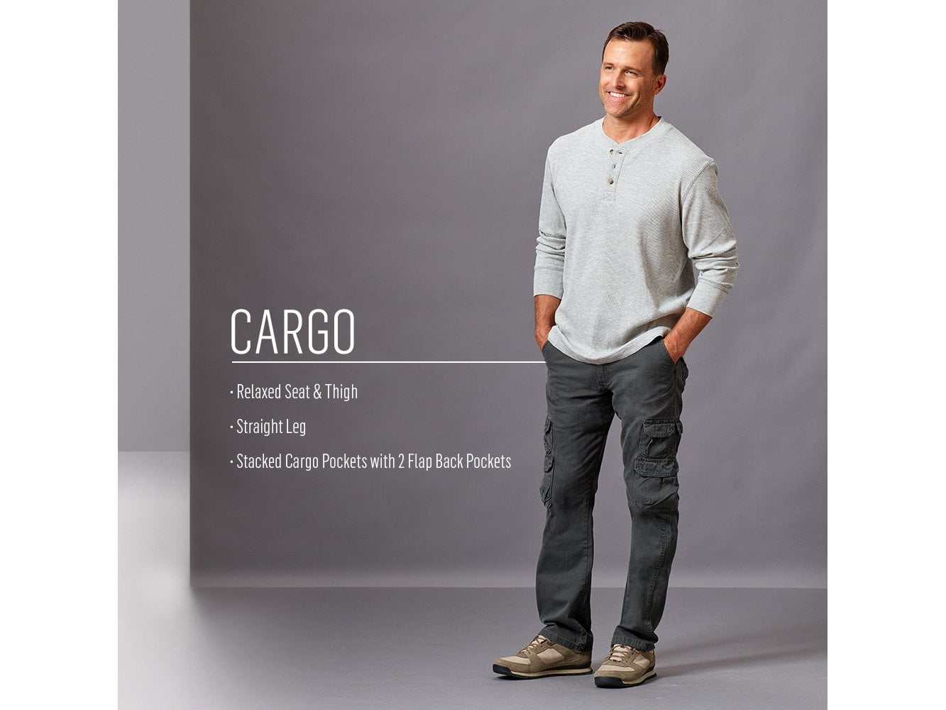 wrangler authentics men's premium cargo pant