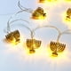 thumbnail image 2 of 10 Chanukah Hanukkah String Party Light Candelabro de pilas para el hogar Decoraciones de la lámpara, 2 of 6