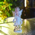 thumbnail image 6 of Solar Light Angel Figurines Grave Decorations for Cemetery, Praying Angel Statue with Flowers for Outside Angel Light Garden Decorations, 6 of 9