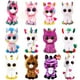 thumbnail image 2 of Ty Beanie-muñeco de peluche de unicornio para niños, bonito Animal de ojos grandes con cuerno, adornos de juguete, juguetes curativos, regalo de cumpleaños, 15cm Fivean unisex, 2 of 2