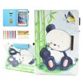 thumbnail image 1 of Funda para Tablet Dteck 25‑27 cm Lazy Panda Folio, 1 of 7