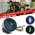 thumbnail image 4 of 12V 2 52mm Universal Car Motorcycle Fuel Level Meter LED Light K6X3 Gauge Display 8, 4 of 9