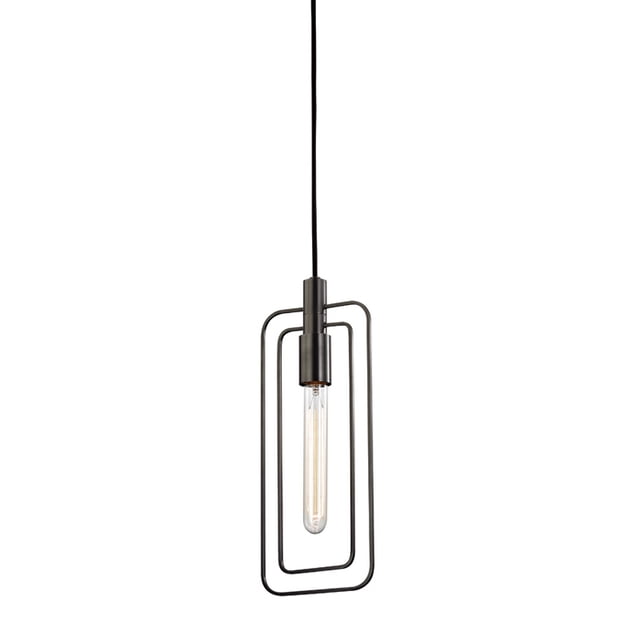 Hudson Valley Masonville Bronze Modern Pendant Light Fixture - 1 Light