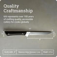 thumbnail image 3 of Kai PRO 6" Flexible Fillet Knife, Hand Sharpened Fillet Knife, German DIN1.4116 Stainless Steel Blade, Full-Tang POM Handle, NSF Certified, Meat & Fish Tool for Professional and Home Chefs, 3 of 6