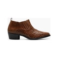 thumbnail image 2 of Stacy Adams Sandoval Cuban Heel Boot Croco print Cognac 25666-221, 2 of 7