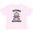 thumbnail image 3 of Inktastic Future Actuary Baby Girl Girls Baby T-Shirt, 3 of 5