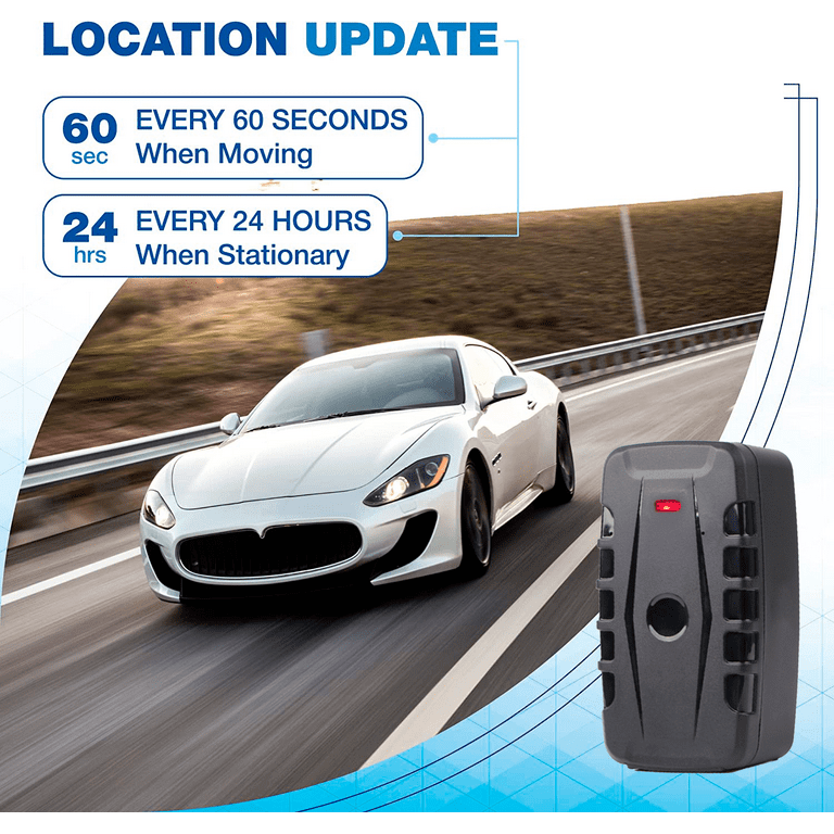 Hidden Magnetic Portable Ready-to-Use GPS Tracker for Vehicles, Real-Time  LTE Car Tracker Device, Waterproof GPS Tracker, Tracking Devices with Theft