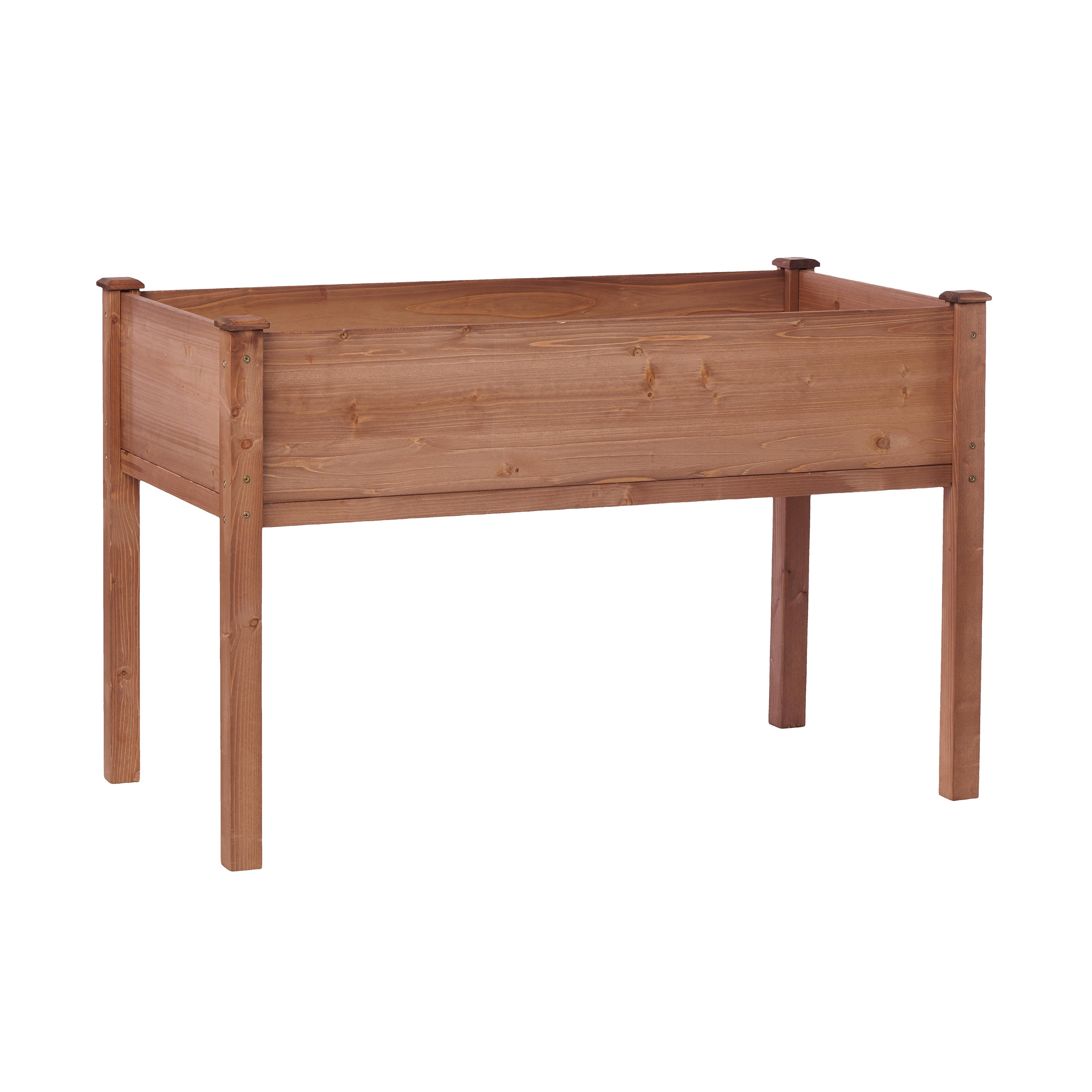 Raised Garden Bed with Legs, Elevated Wooden Planter Box for Outdoor Plants Flowers Fruits Vegetable Herb Growing