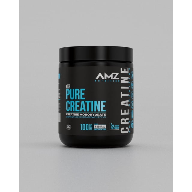 AMZ CREATINE 500 GRAMOS 100 SERVIVOS AMZ CREAPURE ,MONOHYDRATE