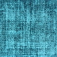 thumbnail image 1 of Ahgly Company Indoor Square Oriental Light Blue Industrial Area Rugs, 4' Square, 1 of 4