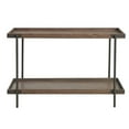 thumbnail image 3 of Alaterre Furniture Kyra Oak and Metal 4 Piece Coffee Table Set, 3 of 22