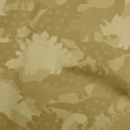 thumbnail image 1 of oneOone Cotton Silk Olive Green Fabric Animals Quilting Supplies Print Sewing Fabric By The Yard 42 Inch Wide, 1 of 6