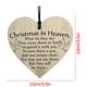 thumbnail image 5 of Xihbxyly Colgante de Corazón de Madera, Regalo Rústico de Agradecimiento, Perfecto para Profesores, Decoración Shabby Chic, Ideal Como Regalo de Despedida, Tamaño 10 X 10 Cm, Recuerdo Conmemorativo d, 5 of 5