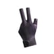 thumbnail image 4 of Pool Cue Guantes de billar Mano izquierda Accesorios de billar Universal Mujeres Hombres Elástico Transpirable Juegos de interior Tres Finger Show Gua Negro Púrpura DYNWAVEMX Guantes de billar, 4 of 8