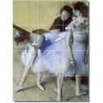 thumbnail image 1 of Ceramic Tile Mural-Edgar Degas Dancers Painting 13. 36" w x 48" h using (12) 12 x 12 ceramic tiles, 1 of 3