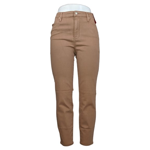 Buffalo David Bitton Women's High Rise Soft Stretch Ankle Skinny Jeans, Havana Size: 8/29, Color: Terracotta