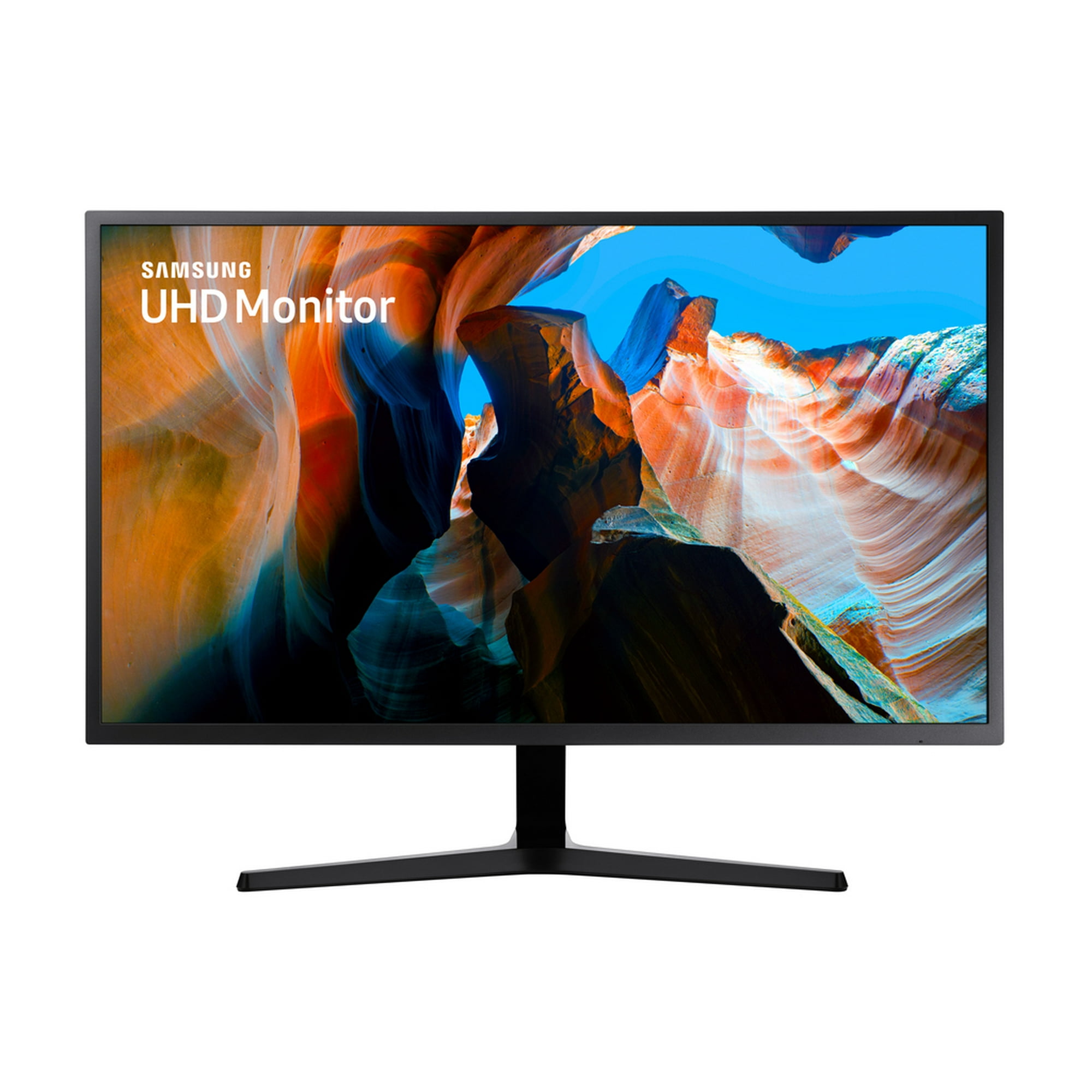 SAMSUNG 32" Class Wide Screen Ultra HD LED (3840 x 2160) Monitor - LU32J590UQNXZA