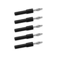 thumbnail image 1 of Loewten Banana Changeover Plug, 5Pcs 4mm Banana Plug Adapter For Inverters For Computers For Game Consoles, 1 of 8