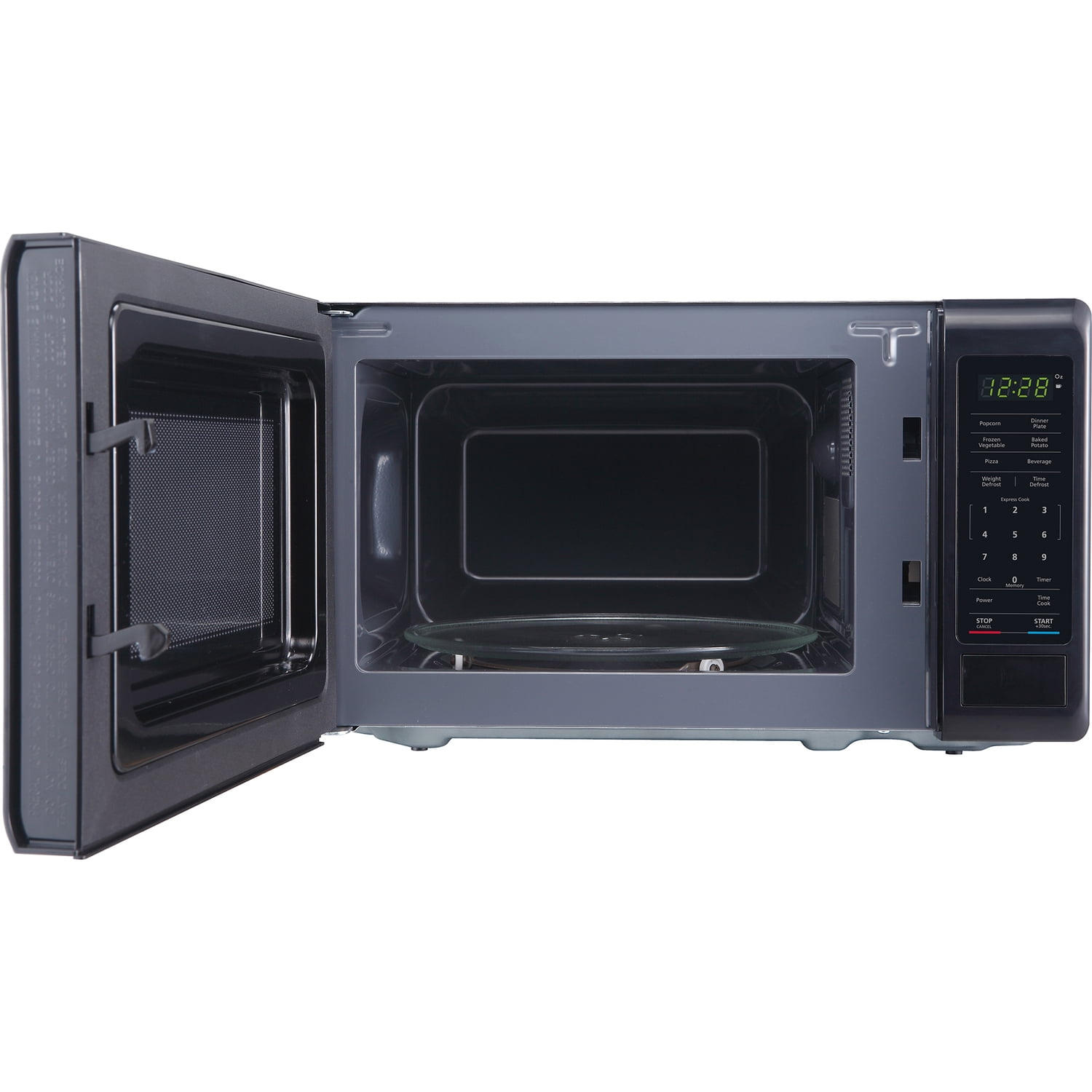 Magic Chef MC77MB 0.7-cu. ft. 700-Watt Countertop Digital Touch Microwave, Black