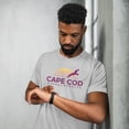 thumbnail image 5 of Old Glory Mens Beach Sun Cape Cod Massachusetts Short Sleeve Graphic T Shirt, 5 of 6
