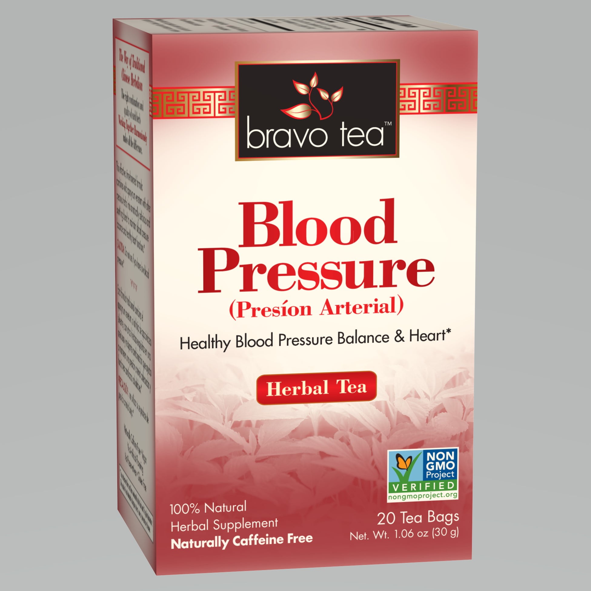 Bravo Tea Blood Pressure Tea, 20 bags/box