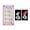 Silver, variant on Nail Practice Stand, Silver - Nail Practice Display Stand with Clay, Color Card Holder for Nail Art Training, Nail Tools Easter Mother'S Day Nail Makeup Organizers