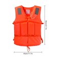 thumbnail image 4 of Adult Oxford Life Vest Large Buoyancy Life Vest Drifting Vest Inflatable Floatage Jacket, 4 of 8
