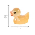 thumbnail image 3 of YOHAVEN Mini Duck Figurines, 100PCS Colorful Luminous Resin Duckling Ornaments, Fairy Garden Miniatures DIY Crafts for Aquarium Potted Plant Desktop Holiday Party Decor, 3 of 4