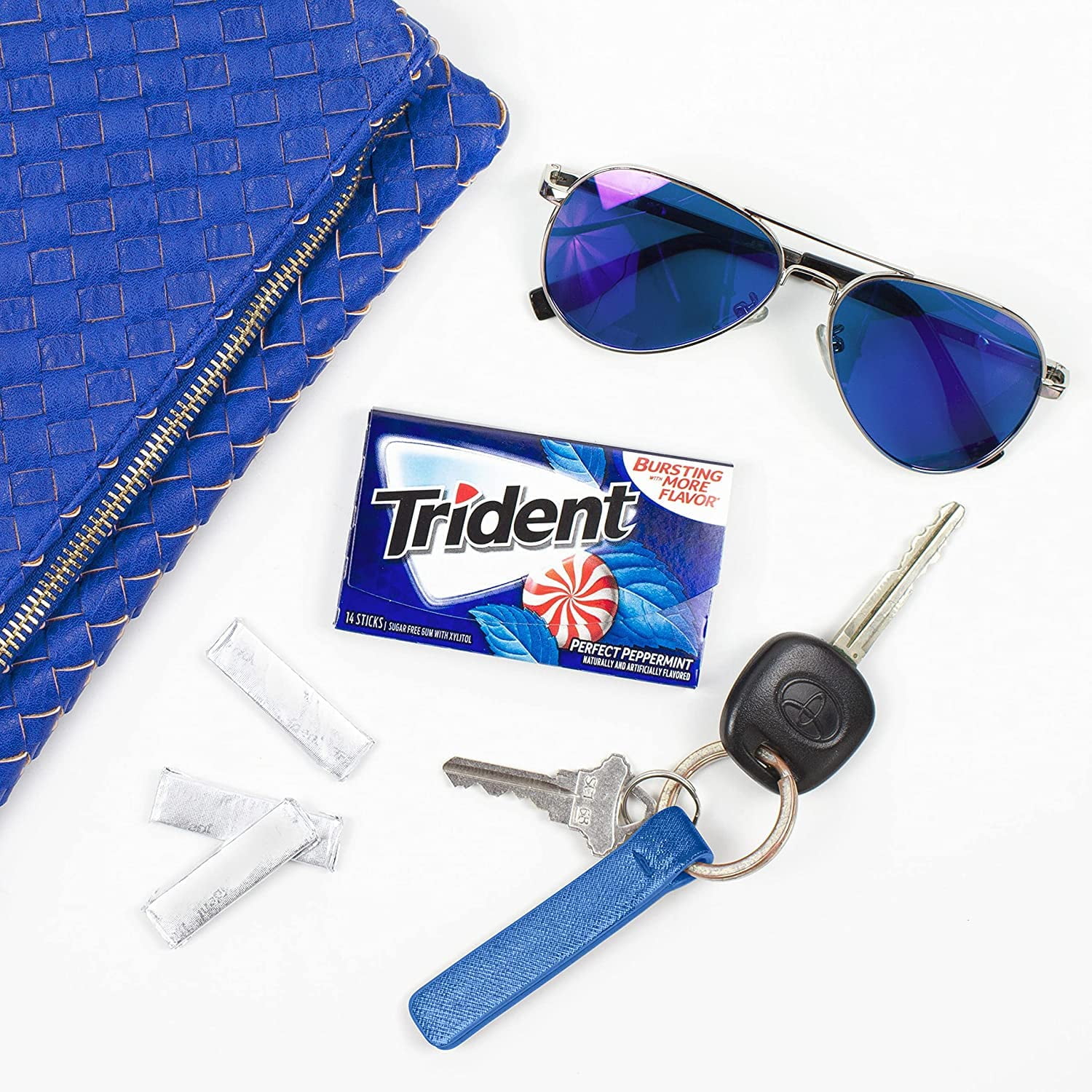 Trident Value Pack Perfect Peppermint, Count 12 (14Pcs) X 2 (Package Quantity 2) Gum - (Buy Bulk at a Wholesale Price)