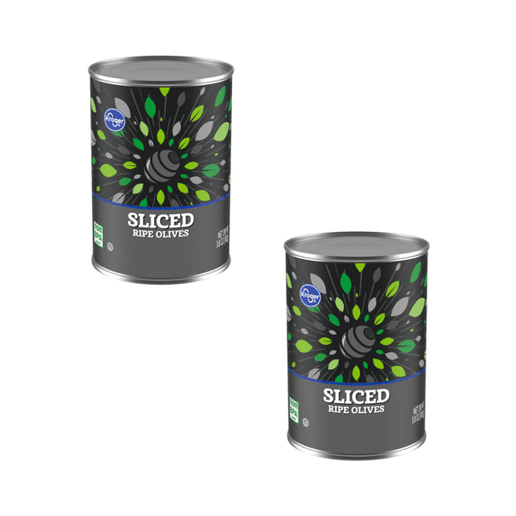 KR Sliced Ripe Olives 7.6 oz 2-CAN