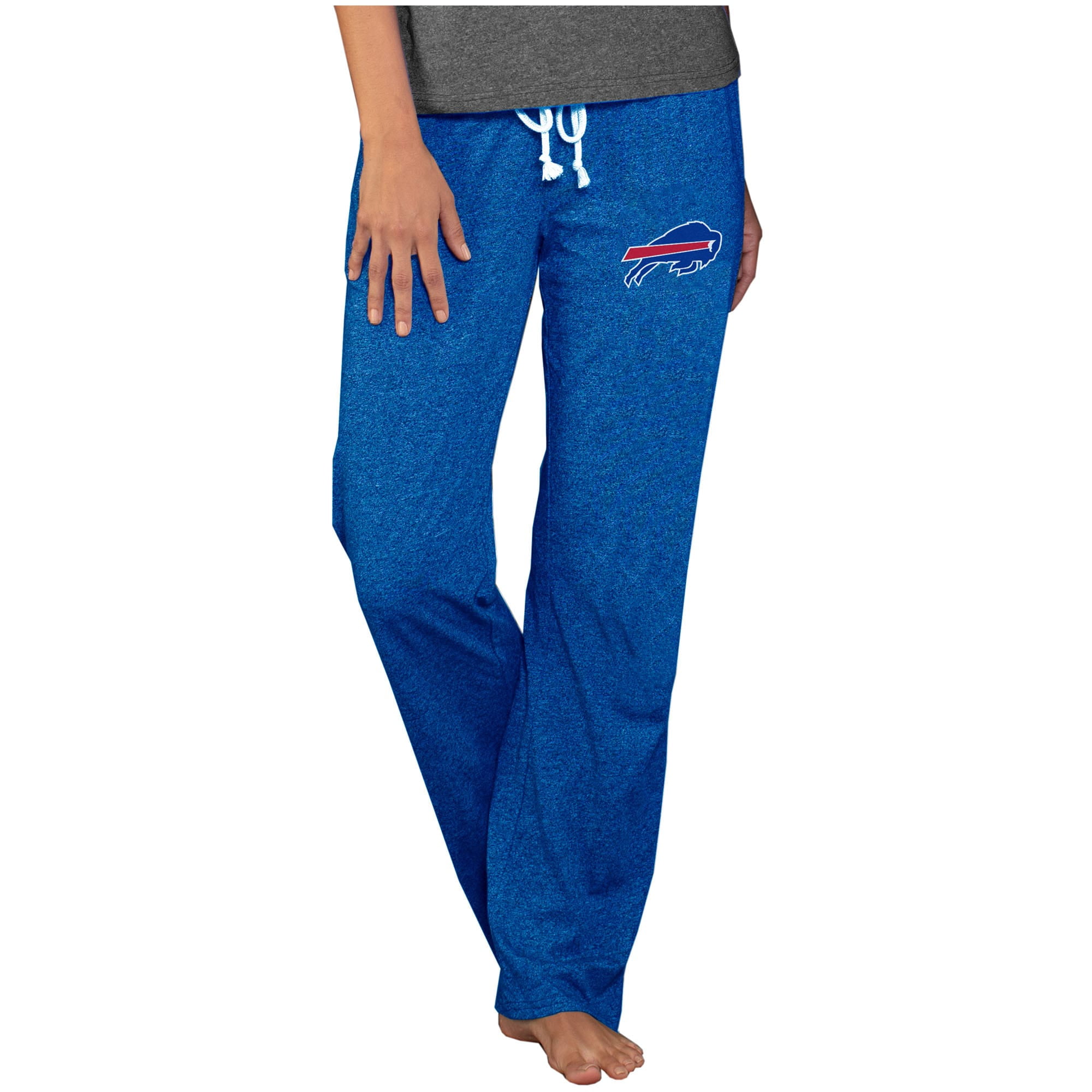 Buffalo Bills Youth Long Sleeve T-Shirt & Pants Sleep Set - Heathered Gray