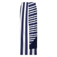 thumbnail image 4 of Sailor Stripes With Anchor Pajamas For Women Loose Retro Night Pajama Pants Comfortable Sleepwear Bottoms Homewear, 4 of 6