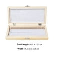 thumbnail image 4 of WASHWEPE Microscope With Slides Wooden Specimen Slide Storage Box Wood Color 1Pcs, 4 of 10