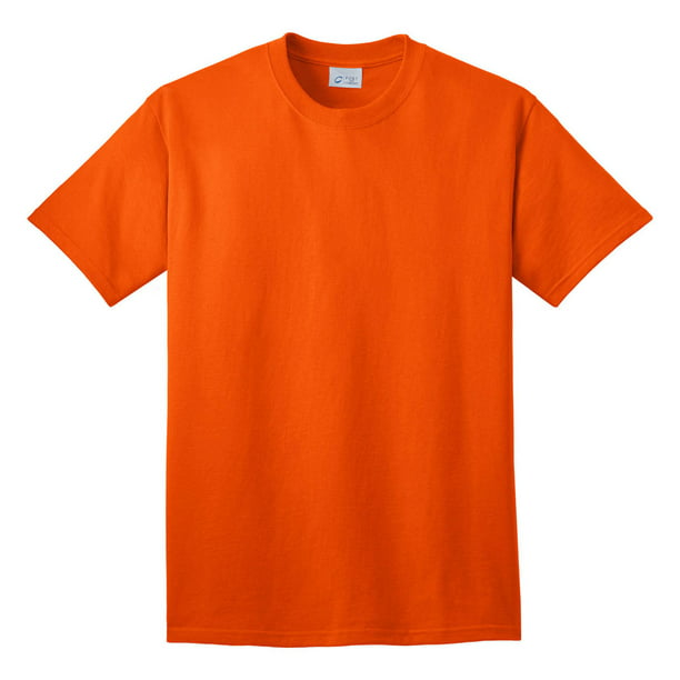 Port & Company Mens Athletic Classic Cotton T-Shirt, Orange, XXXX-Large ...