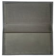 thumbnail image 6 of Grey Basic Leather Checkbook Cover, 6 of 6