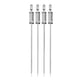 thumbnail image 1 of Stainless Steel Kabob Skewers for Grilling, 16-Inch Metal Skewers with Slider for Safe & Easy BBQ,, 1 of 5