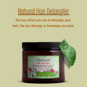 Just Nutritive Leave-In Detangler Cream for Dry Damaged Hair, Soften with Shea Butter, Unisex, 16oz