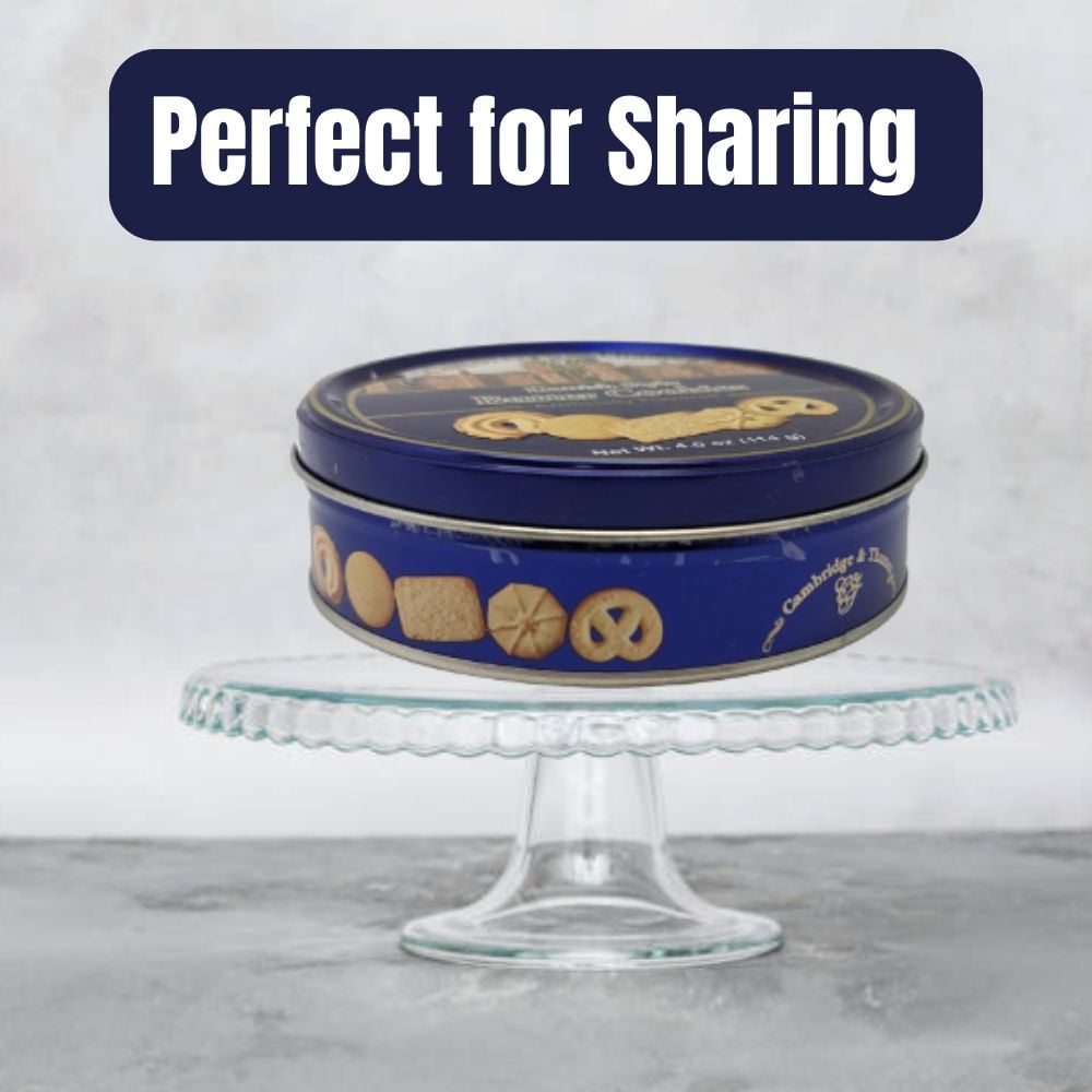 Cambridge & Thames Danish Butter Cookies – 6 Pack Bulk Value | Classic Assorted Biscuit Tins | Rich Creamy Butter Taste | Perfect for Parties, Gifting, Offices & Holidays