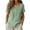 Green(Ladies Tops), variant on Short Sleeve Tops for Women Embroidered Cotton Linen Pintuck Summer Blouses Casual Boho Floral Peasant Shirts Relaxed Fit Tunic