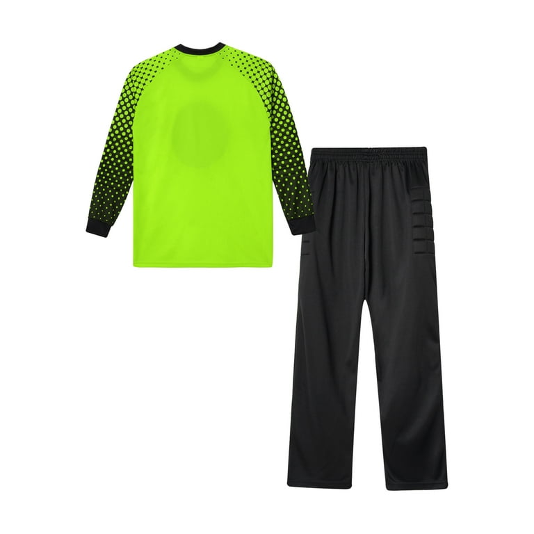 Neon green and outlet black soccer pants