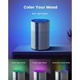 thumbnail image 4 of TCL Breeva A1 Air Purifier for Home, Bedroom, Smart Wi-Fi Alexa Control, True H13 HEPA Air Filter Remove 99.97% Smoke, Odor, Pet Dander, Dust, Pollen, Air Cleaner, with Night Light (A1W15W), 4 of 8